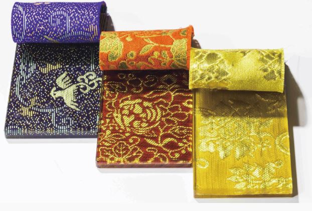 西陣織×アクリル樹脂素材『織鼈甲』