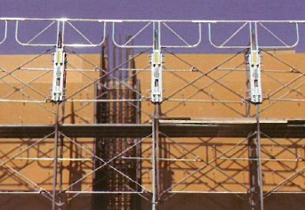 『二段手摺ラックレール』