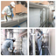 This is an example of photocatalytic treatment on the exterior walls and glass of a facility (anti-soiling measures).
