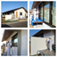 This is a case study of photocatalytic treatment for anti-dirt measures on the exterior walls and glass of detached houses.