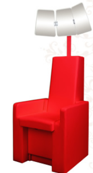 三面鏡『ミレールミラー(R)〈スリム〉「ネオチェア」』