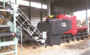 国産ドラム式チップ製造機『LB-620ET』