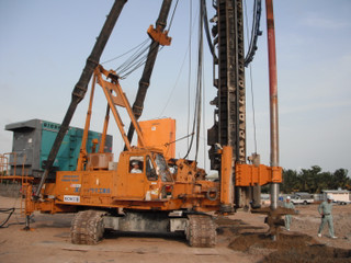 深層混合処理工法『ECM工法』