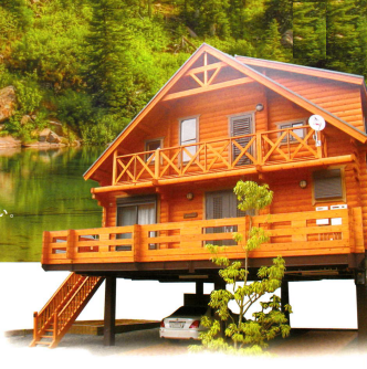 ログハウス建築コンテスト審査員特別賞受賞『アクトのログハウス』