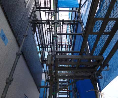 ビケ足場　施工サービス