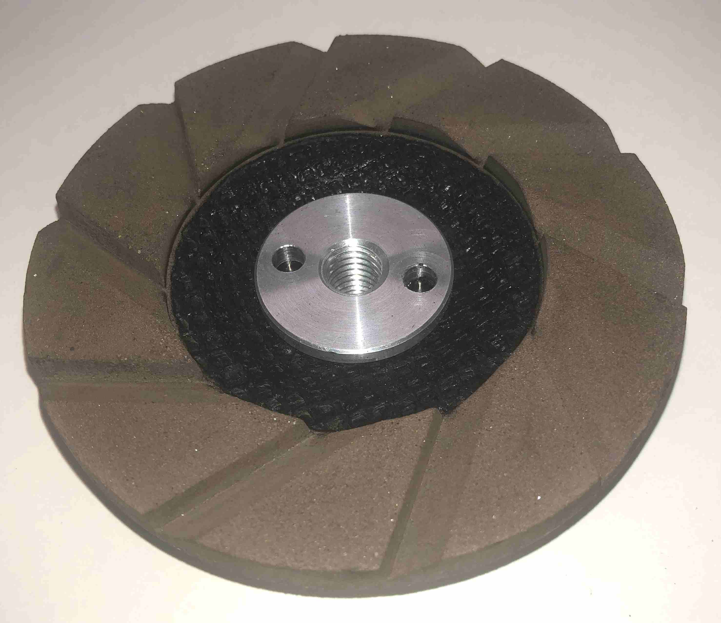 マット仕上げの研ぎ出しに最適セラミックホイール