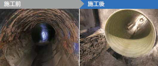 管きょ更生工法『シームレスライナー2016工法』