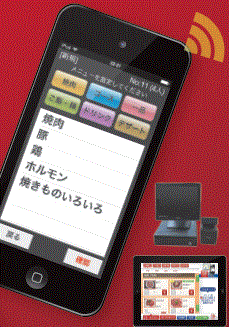 飲食店向けオ―ダリングPOSシステム『ハヤワザ』