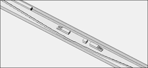 列車進入時地下鉄構内気流解析