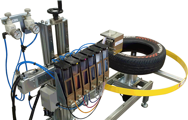 タイヤサイドウォールプリンター『タイヤプリンター』