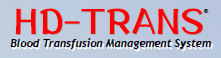 輸血製剤管理支援システム『HD-TRANS』