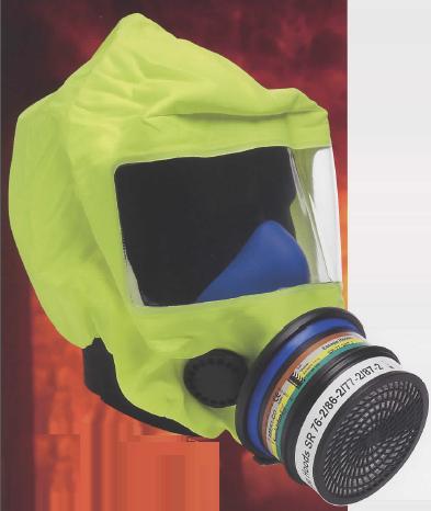 緊急避難用 有毒ガス・火災対応マスク SR77-2 | ガデリウス