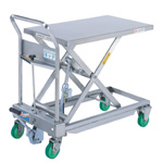 手動式リフトテーブルキャデ （ステンレスタイプ）