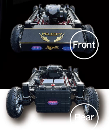 電動自立式・自走式モーウィングマシーン『マジェスティ』
