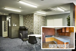 店舗改装サ  ービス