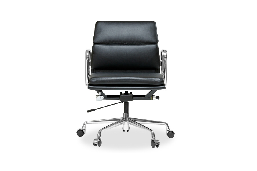 アルミナム マネジメントチェア ソフトパッド 【本革】