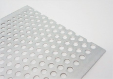アルミ厚板パンチングメタル材