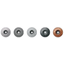 All-aluminum button