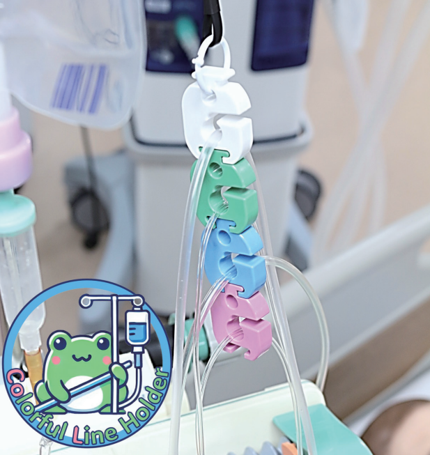 Colorful Line Holder