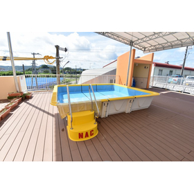 その場で　組み立て、分解ができるプール『 FunPool 』
