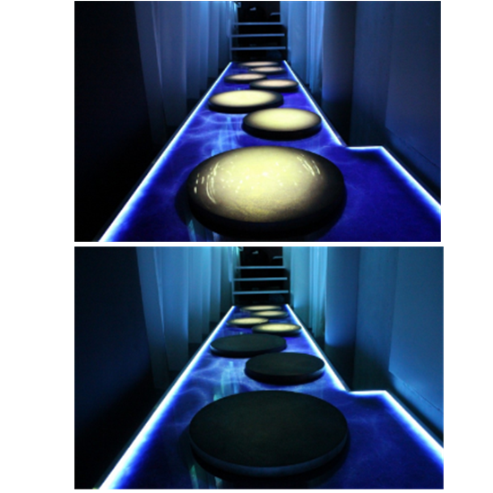 結晶化ガラス建材パリトーン『PL205 マリンブルー』