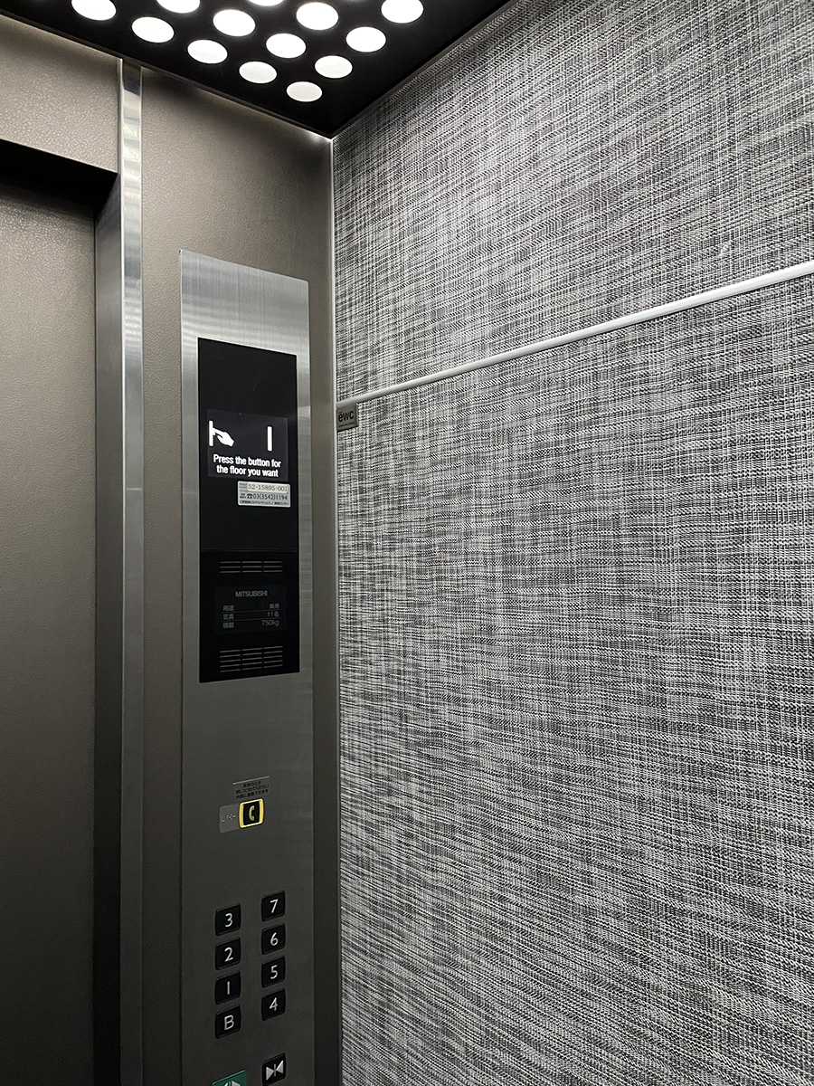 【サンプル無料】エレベーター壁面保護幕　ewc IKAT