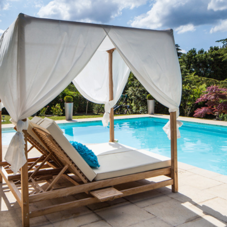 【家庭用・施設用プール】プール躯体一体型ろ過装置 機械室不要