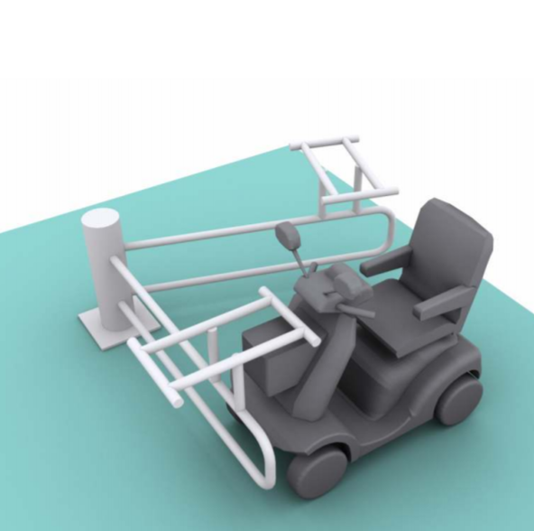 電動車いす用ゲート『TO-1型』