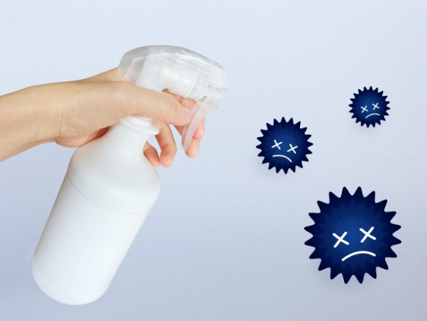 汗やタバコなど、衣類に染 み付いた臭いをしっかり消臭！『イリス』