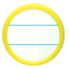 Round name tag - 500Y Yellow