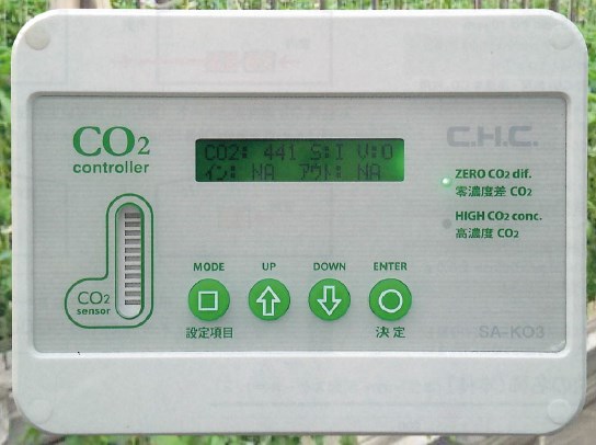 植物工場向け】CO2コントローラー『SA-Kシリーズ』 | シー・エイチ