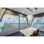 Case study of special roll screen installation for trapezoidal windows | Lawyer's Association Building, Tsu City, Mie Prefecture