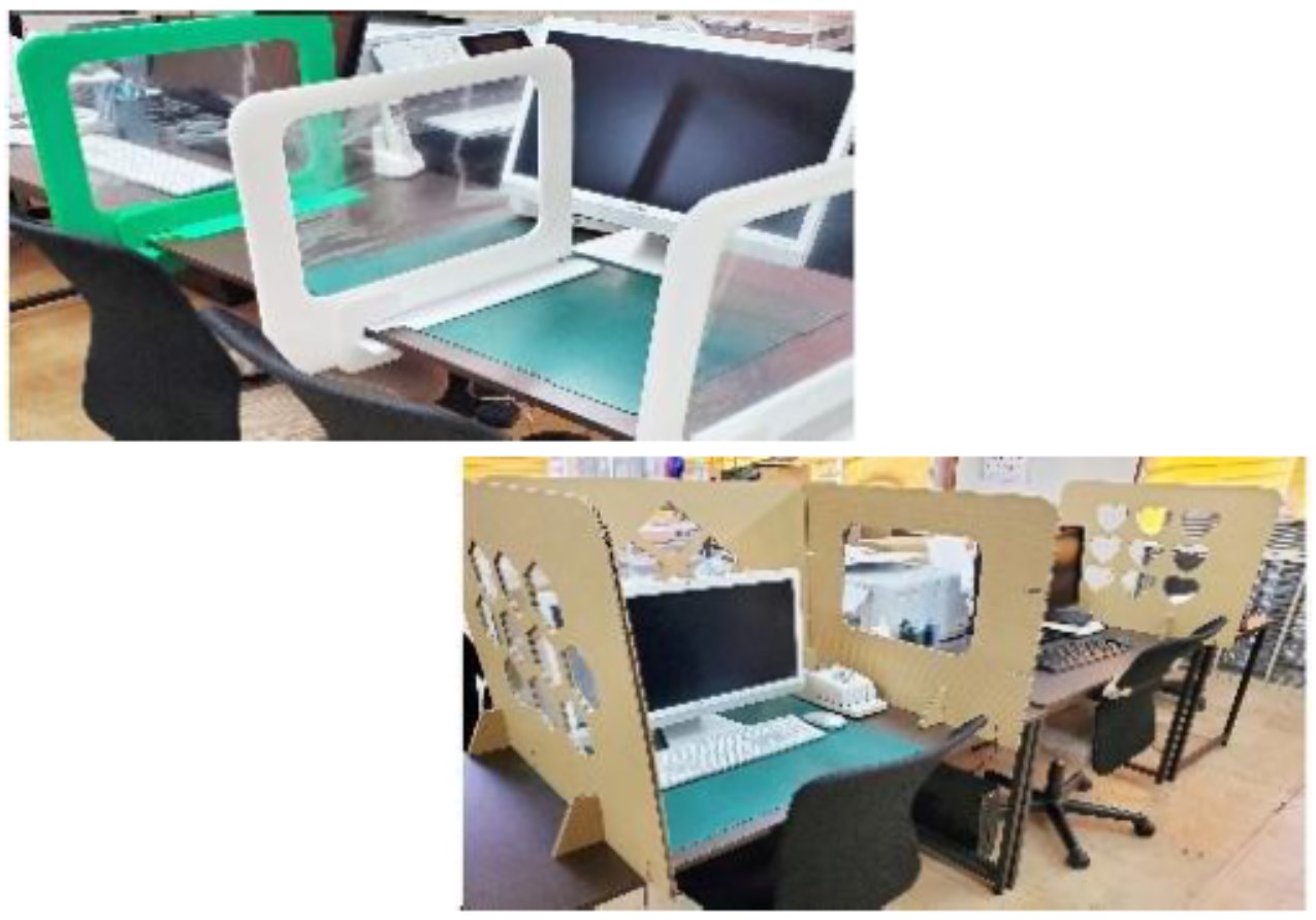 飛沫感染対策用ボード『ウイルスブロックシールド』