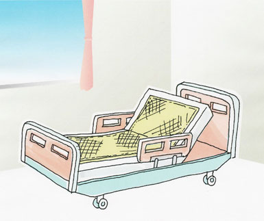 【デオメッシュ活用事例】医療・介護用ベッドパットの下敷き