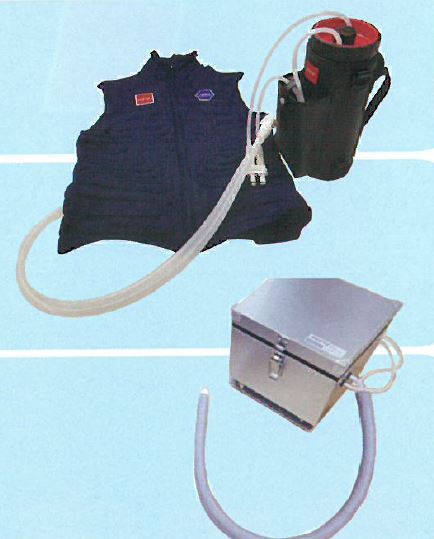 冷却ベスト『BOTTLE TYPE』【冷水を循環させ人体を冷却】