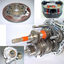 Inductive telemetry capable of measurement in operating conditions when integrated into the actual machine.