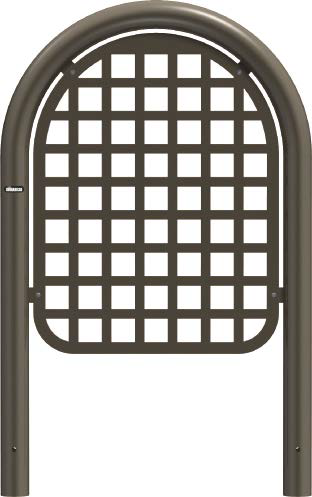 レリーフ付アーチ　スチール製＋アルミ合金