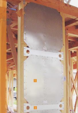 揺れを吸収する壁　SDU