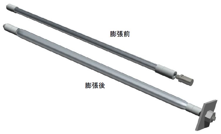 高耐力RPE ロックボルト