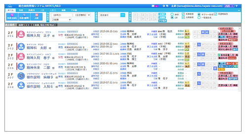 電子カルテ『HAYATE NEO(R)精神科版』