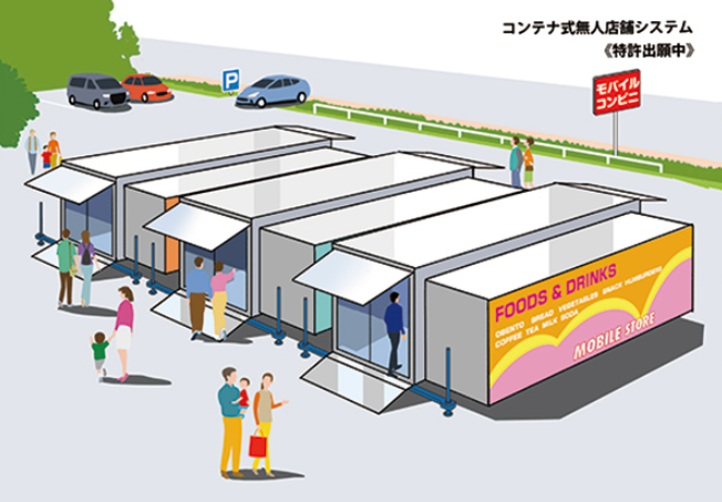 コンテナ式無人店舗
