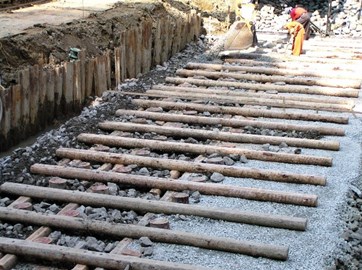 工法『梯子胴木工法』