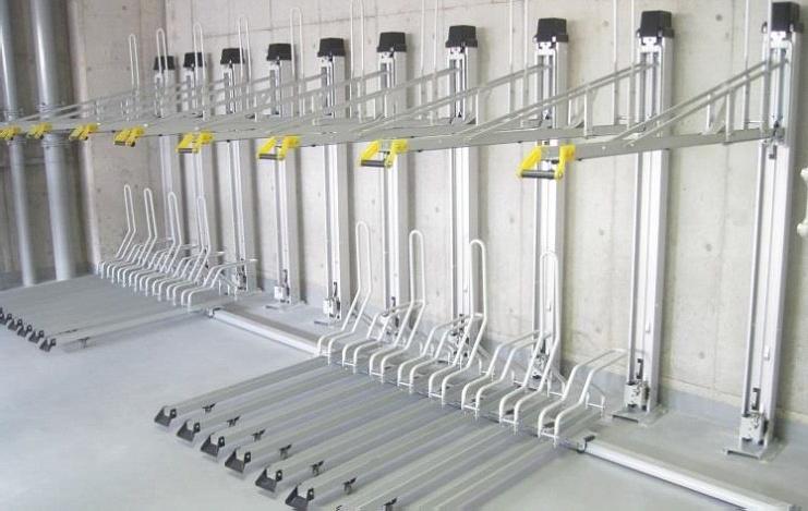 水平上下限定式　垂直上段ラック『ARS型』