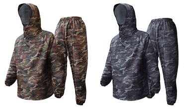 裾ゴム上下組迷彩ヤッケ『W-340』
