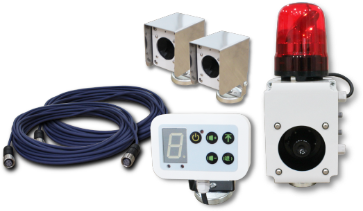 重機接触防止装置『ハッとセンサー』