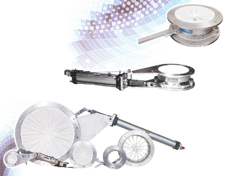 粉粒体機器『チョークバルブ』【材料の通過面に障害物は皆無！】