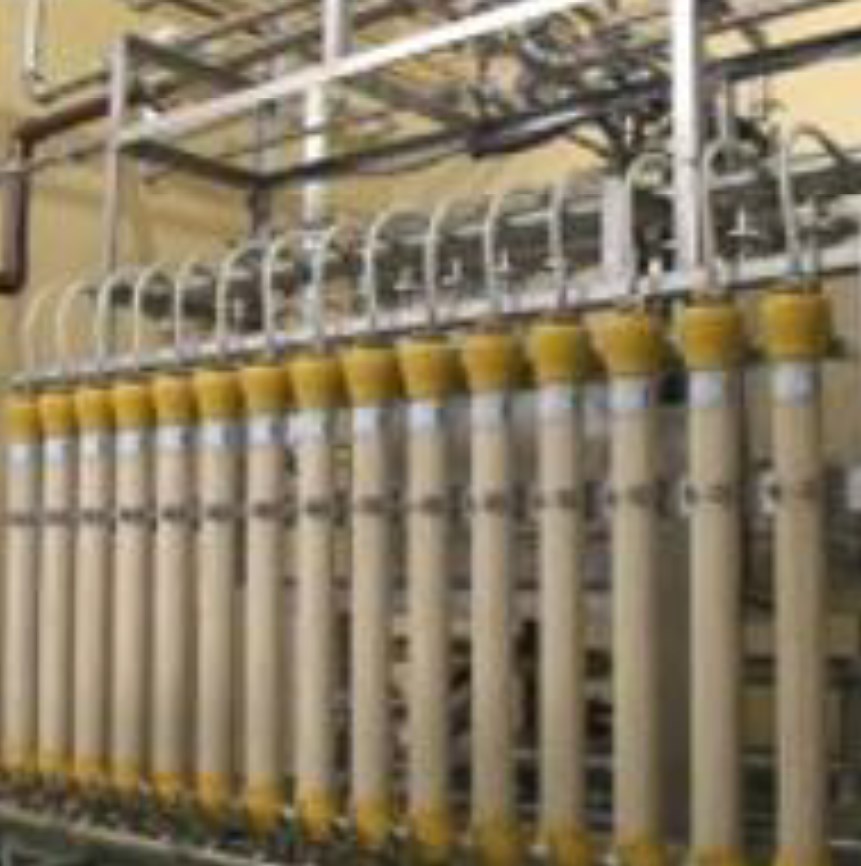 『飲料ろ過中空糸フィルターの洗浄再生』