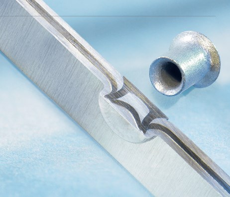 溶接の難しいホット材とアルミの接合工法