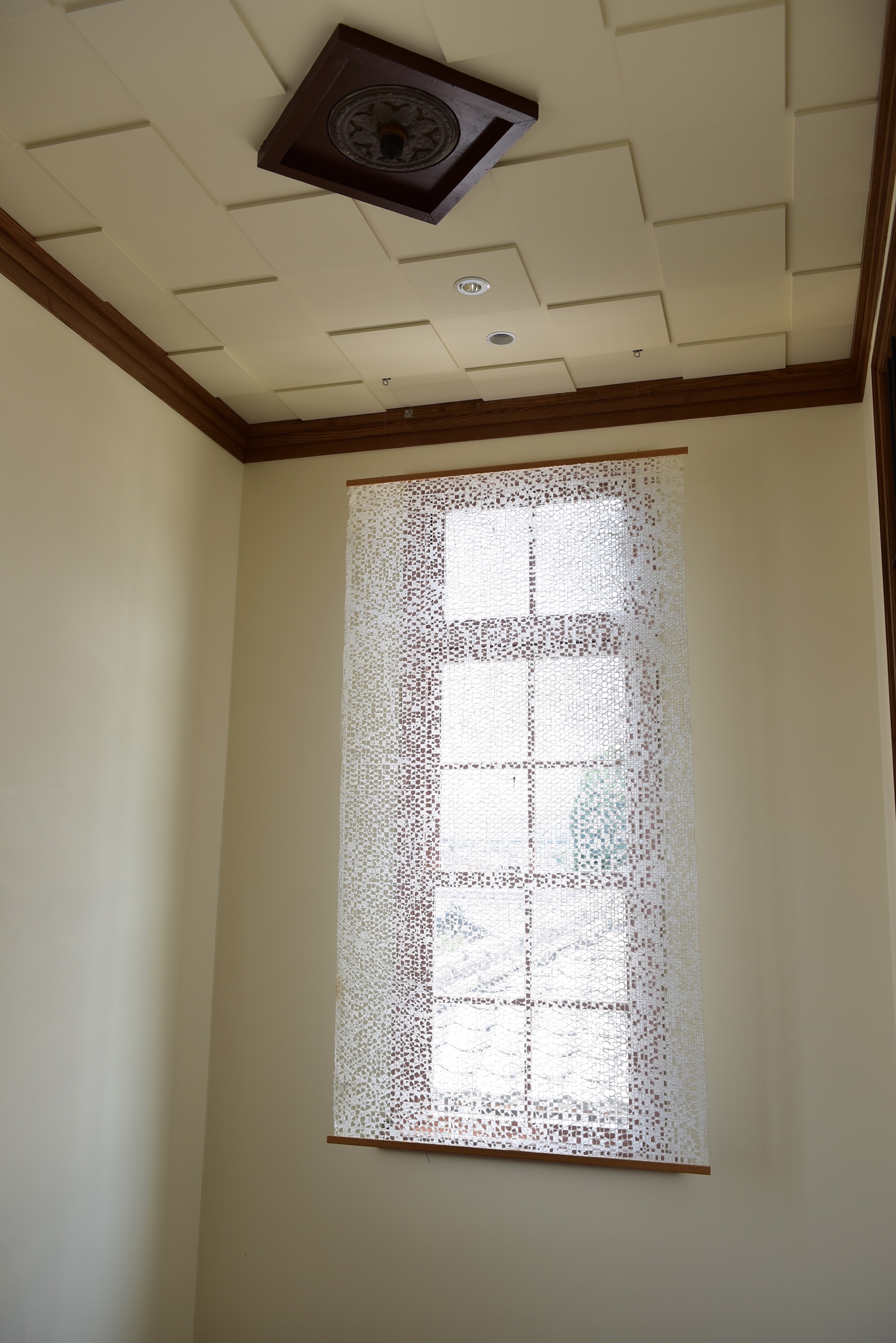 こより和紙タペストリー