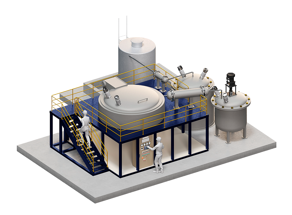 熱分解油化・炭化再生資源回収装置『パイロリナジー』